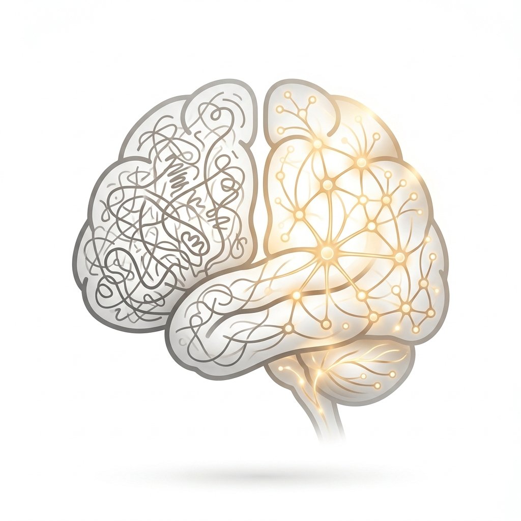 Conceito visual de reabilitação neuropsicológica